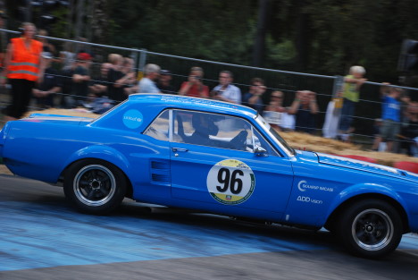 David Brabham havde fået sit at se til i Fælledparken
(Foto: Motorsporten.dk)
